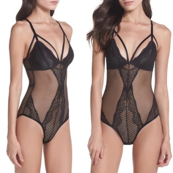 Sam Edelman Other - Sam Edelman Lace Lingerie Bodysuit
